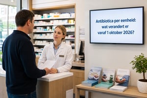 TPE voor antibiotica vanaf 1 oktober 2026: wat verandert er voor jouw apotheek?